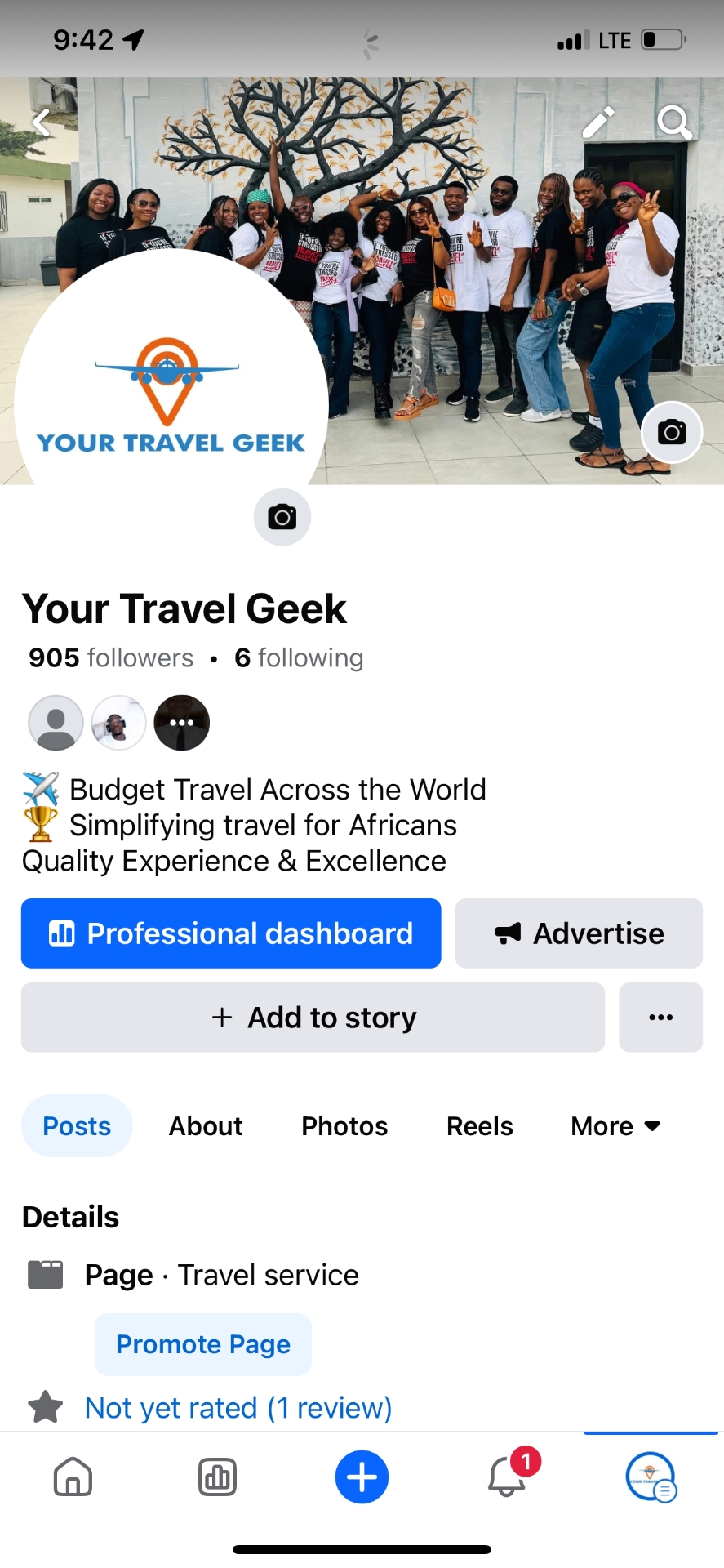 Your Travel Geek — travel service brand